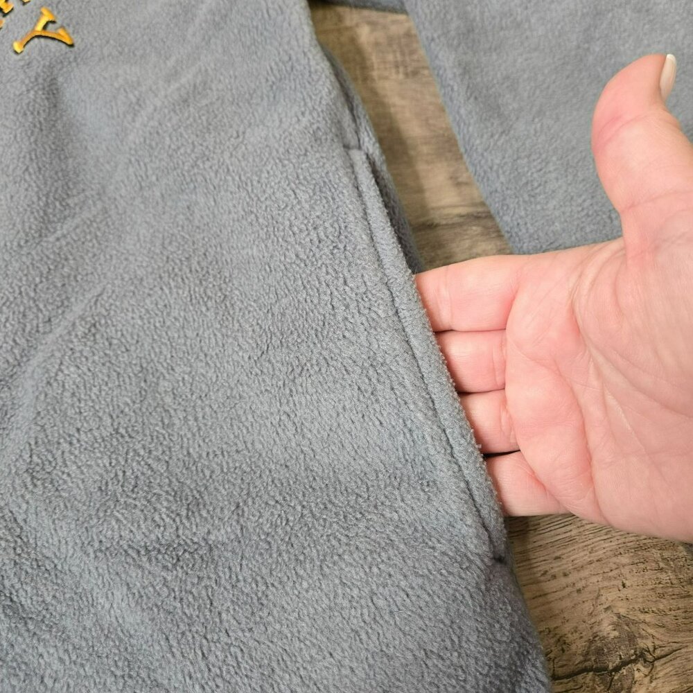 Walt Disney World Mickey Mouse Est 1971 Sz S Embroidered Pullover 1/4 Zip Fleece - Picture 6 of 13